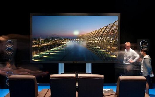 Самая большая и дорогая плазма Panasonic - самый большой плазменный телевизор